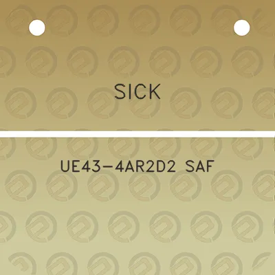 sick-ue43-4ar2d2-saf