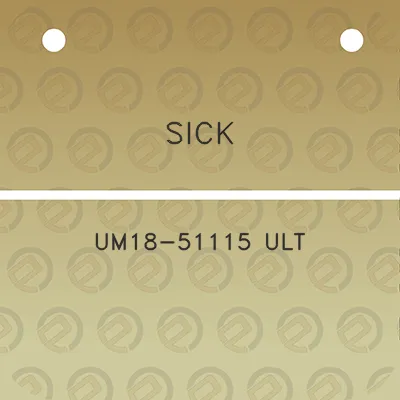 sick-um18-51115-ult