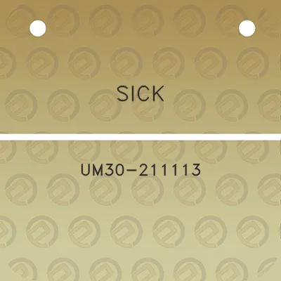 sick-um30-211113