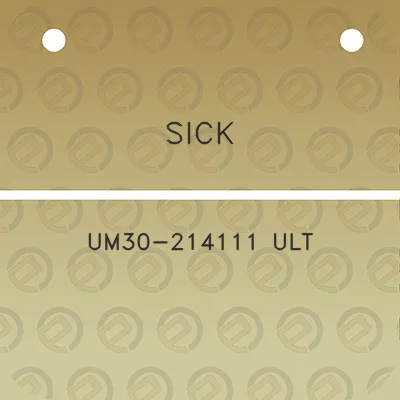 sick-um30-214111-ult