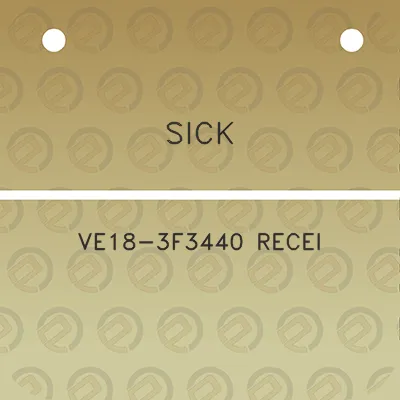 sick-ve18-3f3440-recei