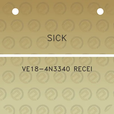 sick-ve18-4n3340-recei