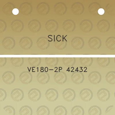 sick-ve180-2p-42432