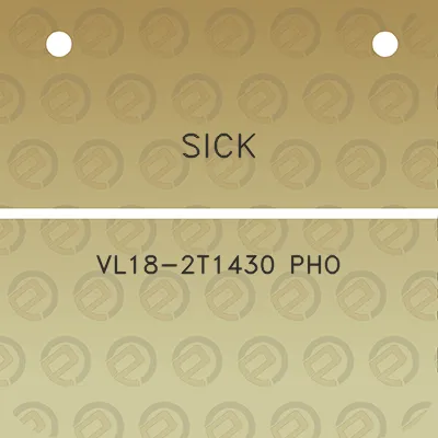 sick-vl18-2t1430-pho