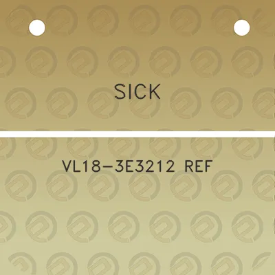 sick-vl18-3e3212-ref