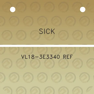 sick-vl18-3e3340-ref