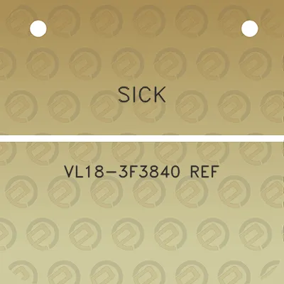 sick-vl18-3f3840-ref