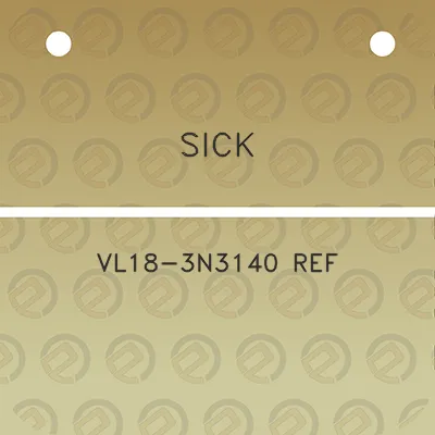 sick-vl18-3n3140-ref