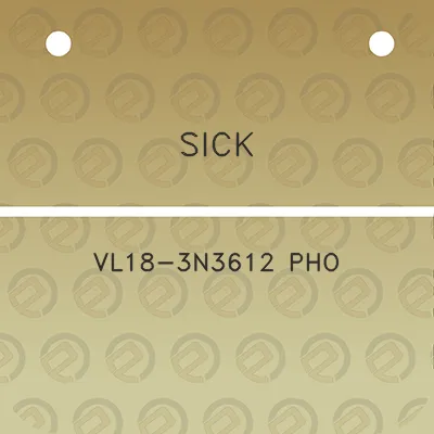 sick-vl18-3n3612-pho