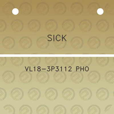 sick-vl18-3p3112-pho