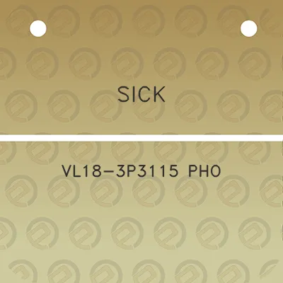 sick-vl18-3p3115-pho