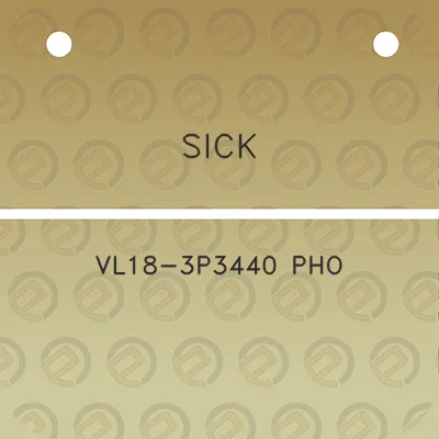 sick-vl18-3p3440-pho