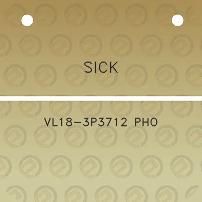 sick-vl18-3p3712-pho