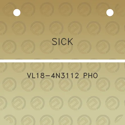 sick-vl18-4n3112-pho