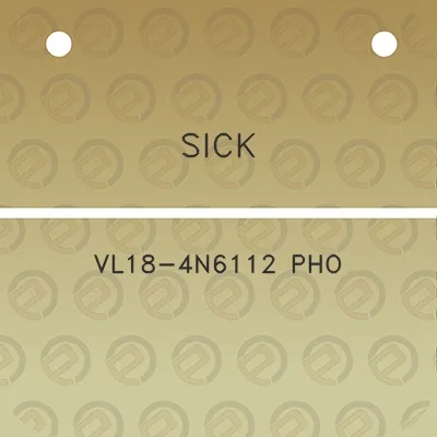 sick-vl18-4n6112-pho