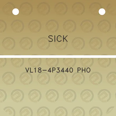 sick-vl18-4p3440-pho