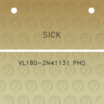 sick-vl180-2n41131-pho