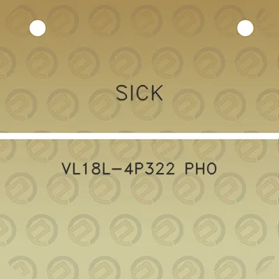 sick-vl18l-4p322-pho