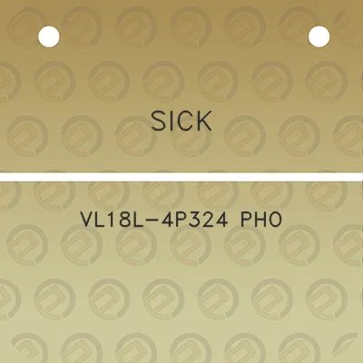 sick-vl18l-4p324-pho