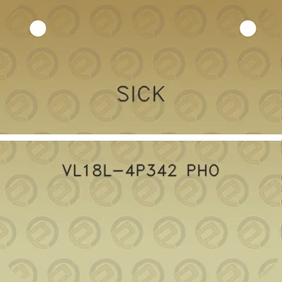 sick-vl18l-4p342-pho