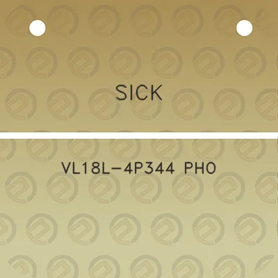 sick-vl18l-4p344-pho