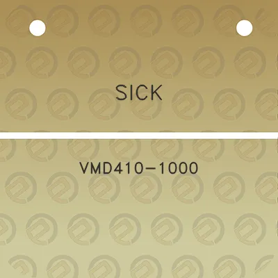 sick-vmd410-1000