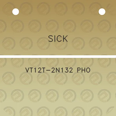 sick-vt12t-2n132-pho