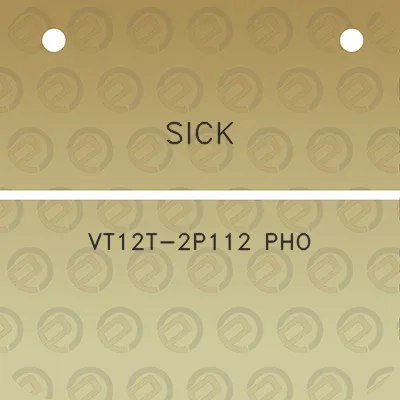 sick-vt12t-2p112-pho