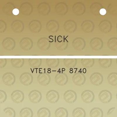 sick-vte18-4p-8740