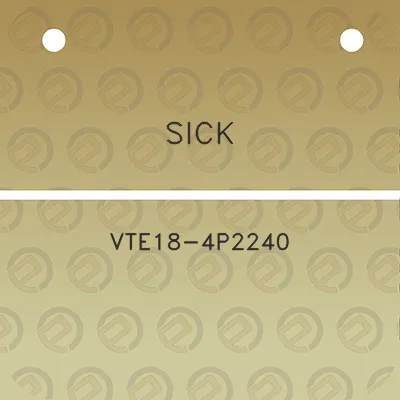 sick-vte18-4p2240