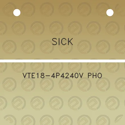 sick-vte18-4p4240v-pho