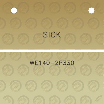 sick-we140-2p330