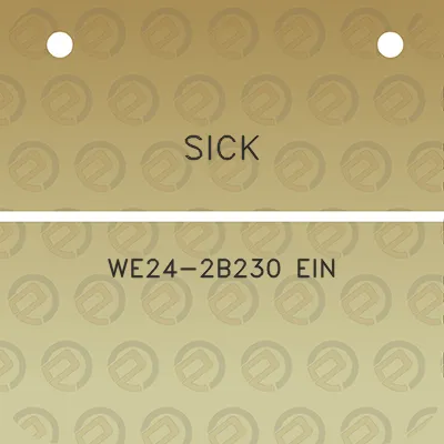 sick-we24-2b230-ein