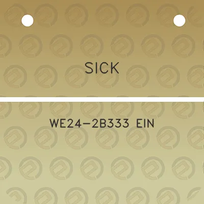 sick-we24-2b333-ein