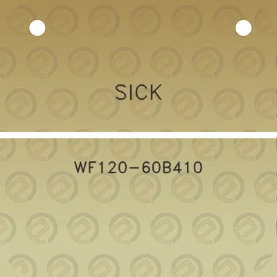 sick-wf120-60b410