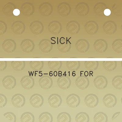 sick-wf5-60b416-for