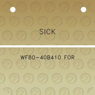 sick-wf80-40b410-for