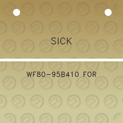 sick-wf80-95b410-for