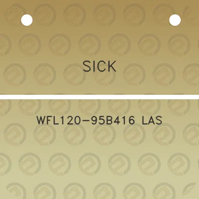 sick-wfl120-95b416-las