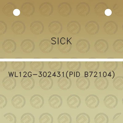 sick-wl12g-302431pid-b72104