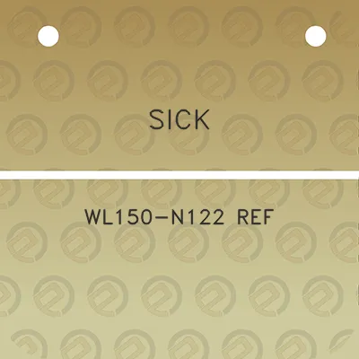 sick-wl150-n122-ref