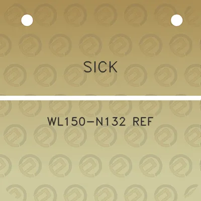 sick-wl150-n132-ref