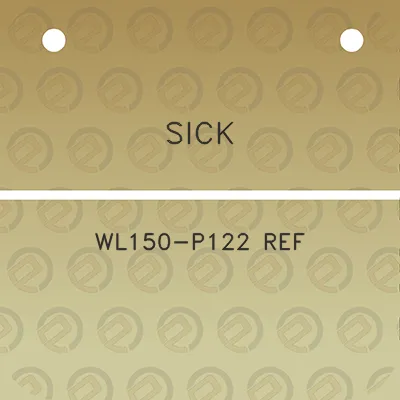 sick-wl150-p122-ref