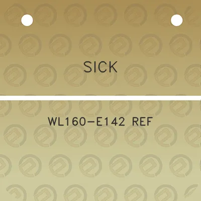 sick-wl160-e142-ref