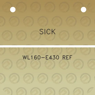 sick-wl160-e430-ref