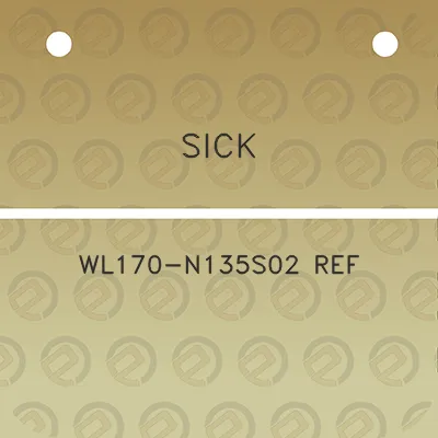 sick-wl170-n135s02-ref