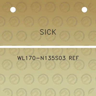 sick-wl170-n135s03-ref