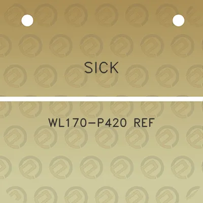 sick-wl170-p420-ref