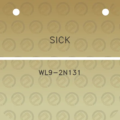 sick-wl9-2n131