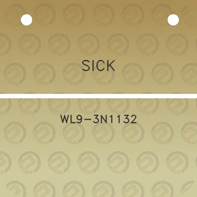 sick-wl9-3n1132